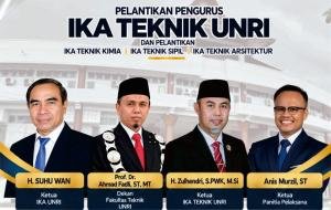 Ikatan Alumni Teknik UNRI Siap Dilantik, Peluang Industri Hijau Digital Jadi Sorotan